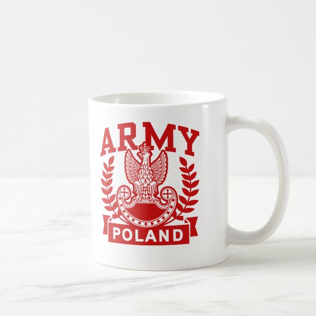 Polska armén kaffemugg (Höger)