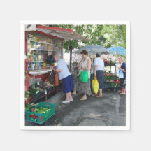 Polska Babushka Dam Napkins! Möhippa!