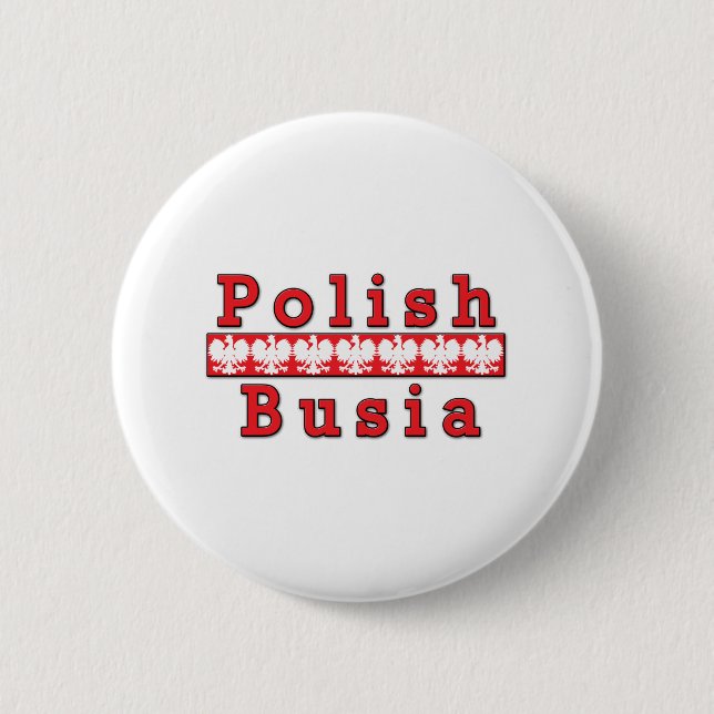 Polska Busia Eagles Knapp (Framsida)