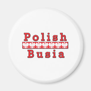 Polska Busia Eagles Magnet