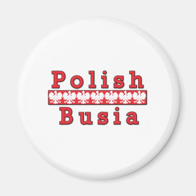Polska Busia Eagles Magnet (Framsidan)