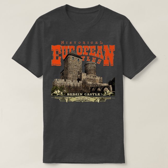 Polska Castles Bedzin T Shirt (Design framsida)