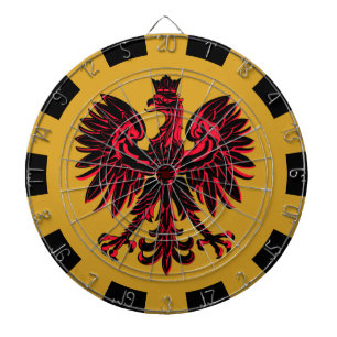 Polska Dartboard, Eagle & Flagga darts/speltavla Darttavla