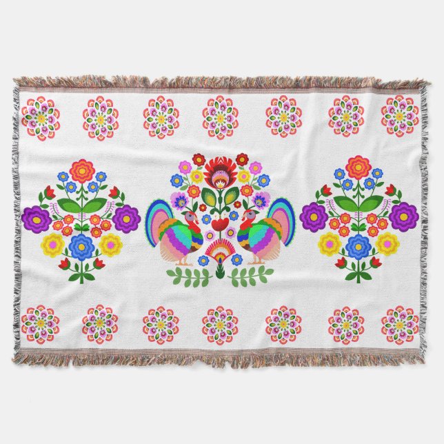 Polska designblommor. filt (Framsidan)