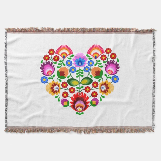 Polska designblommor. filt (Framsidan)