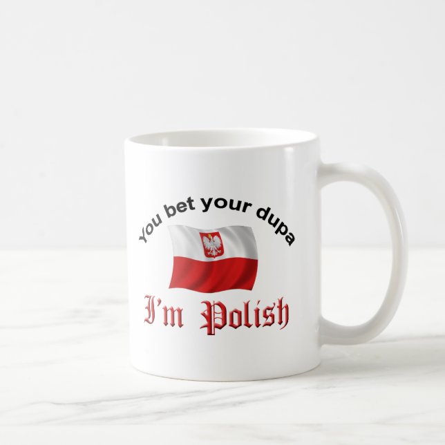 Polska Dupa Kaffemugg (Höger)