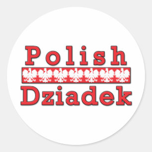 Polska Dziadek Eagles Runt Klistermärke