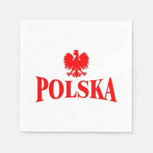 Polska Eagle Barservetter Pappersservett