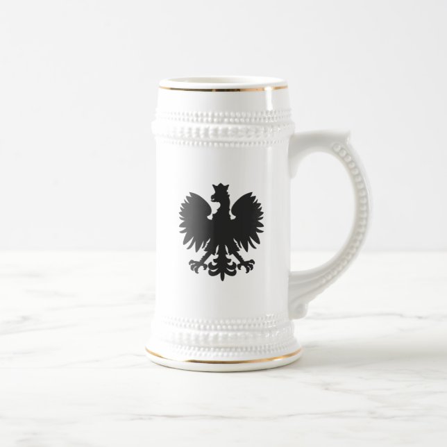 Polska Eagle Beer Stein Sejdel (Höger)
