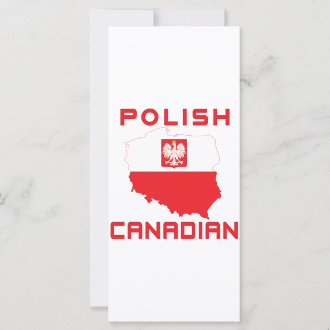 Polska Eagle Canadian Karta (Framsida)