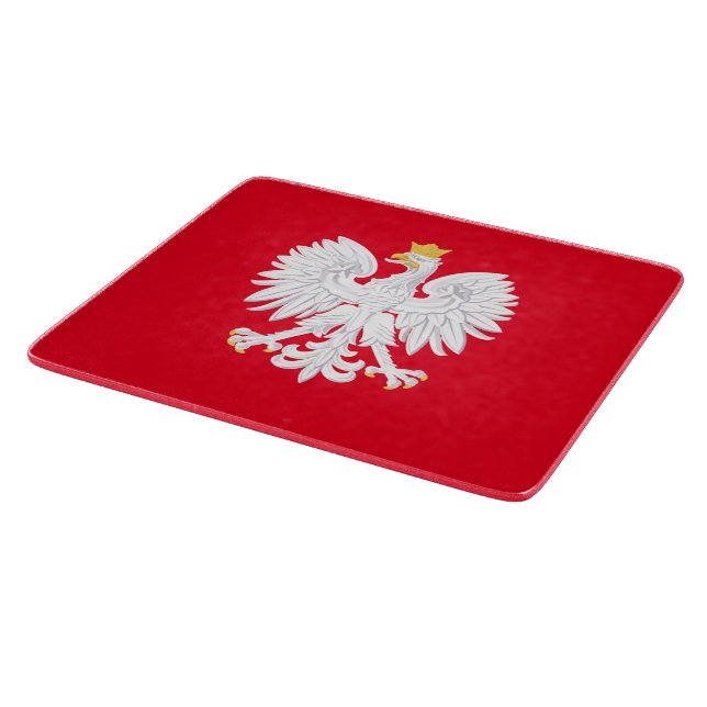 Polska Eagle Glass-skärningspåläggning (Hörn)