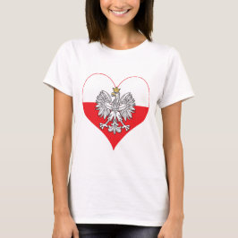 Polska Eagle Heart T-shirt