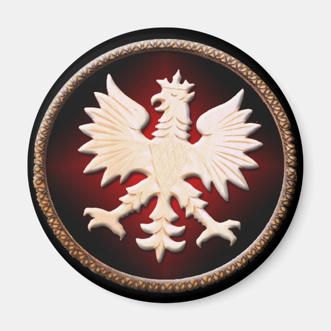 Polska Eagle Magnet (Framsidan)