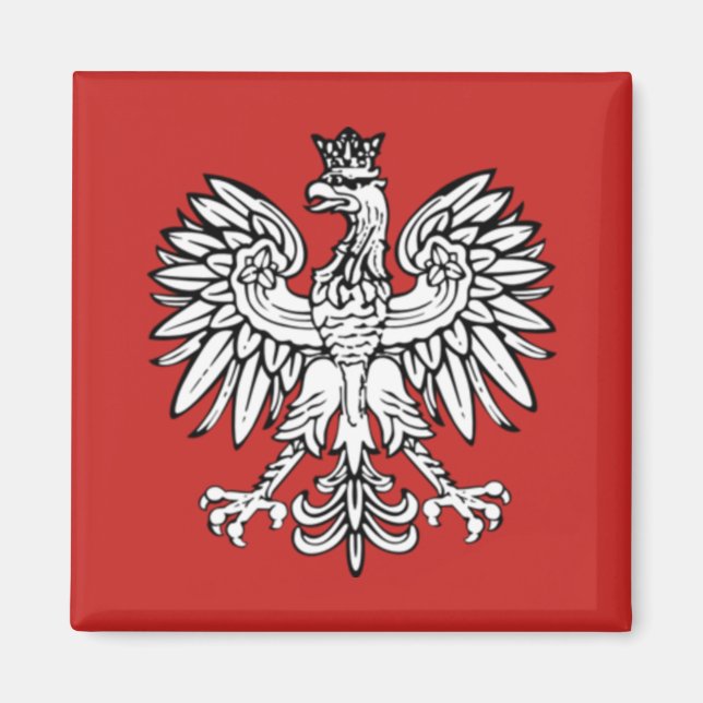 Polska Eagle Magnet (Framsidan)