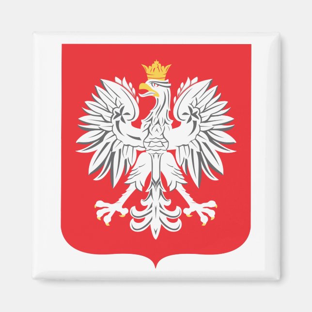 Polska-Eagle Magnet (Framsidan)