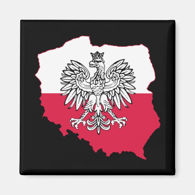 Polska Eagle Magnet (Framsidan)