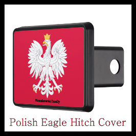 Polska Eagle 🦅 Polski Poland Vapensköld Dragkroksskydd