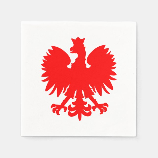 Polska Eagle Pub Napkins Pappersservett (Framsidan)