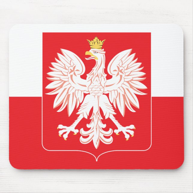 Polska Eagle Red Shield Musmatta (Framsidan)