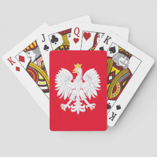 Polska Eagle-uppspelningskort Casinokort
