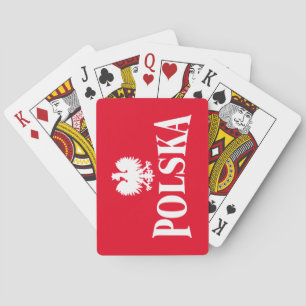 Polska Eagle-uppspelningskort Casinokort