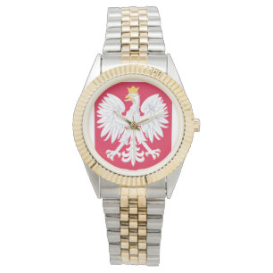 Polska Emblem - Polen Shield - Polska Herb Polski Armbandsur