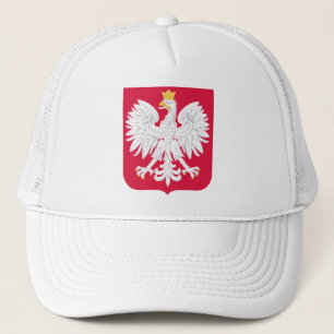 Polska Emblem - Polen Shield - Polska Herb Polski Keps