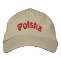 Polska Embroized Baseball Cap