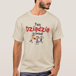 Polska farfarT-tröja Dziadzia älskas T-shirt