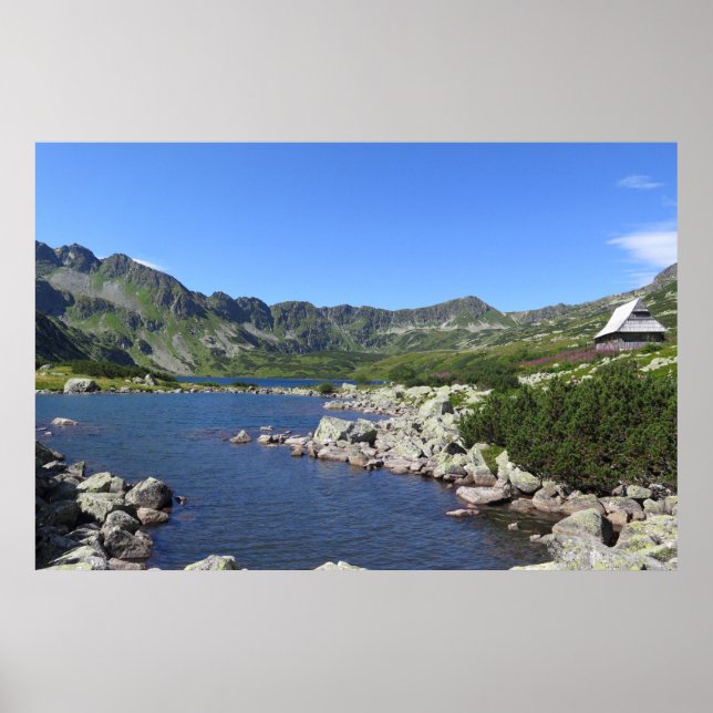 Polska Fem Sjöar Valley, Tatras Poster (Framsidan)