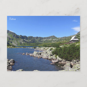 Polska Fem Sjöar Valley Tatras Vykort