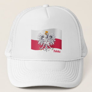 Polska flagga & Eagle, Polen - Polska/sportfantast Keps