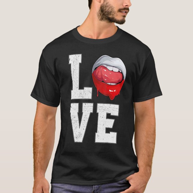 Polska Flagga Fotboll Fläkt Kärlek Pole T Shirt (Framsida)