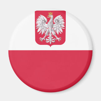 Polska Flagga Magnet