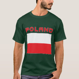 Polska Flagga med Polen T-shirt