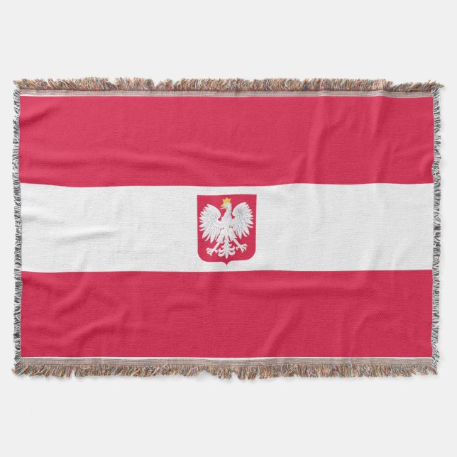 Polska flagga mysfilt (Framsidan)