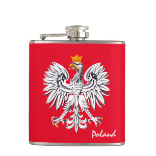 Polska Flagga & öre, resa Polen/sportfantaster Fickplunta