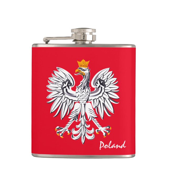 Polska Flagga & öre, resa Polen/sportfantaster Fickplunta (Framsidan)