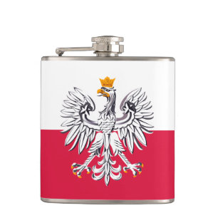 Polska Flagga & öre, resa Polen/sportfantaster Fickplunta