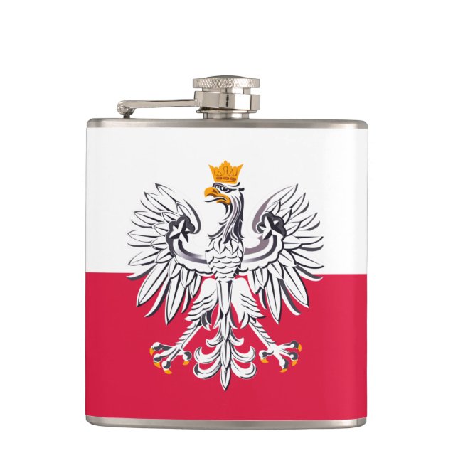 Polska Flagga & öre, resa Polen/sportfantaster Fickplunta (Framsidan)