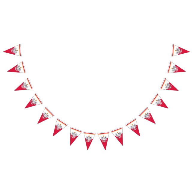 Polska Flagga & Party Polen Eagle Banners /Bröllop (Alla)