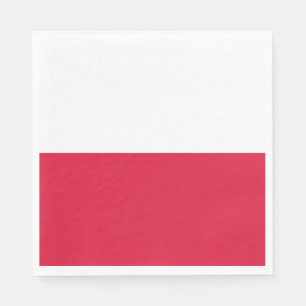 Polska Flagga (Polen) Pappersservett