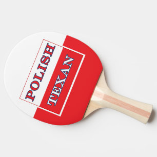 Polska Flagga Texan Polen Pingisracket