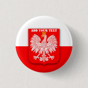 Polska Flagga Vm 2022 Fotbollsskåp Knapp