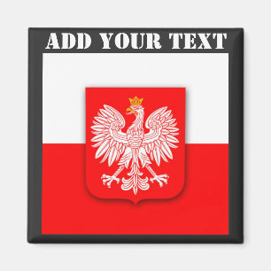 Polska Flagga Vm 2022 Fotbollsskåp Magnet