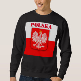 Polska Flagga Vm 2022 Fotbollsskåp, polsk Lång Ärmad Tröja