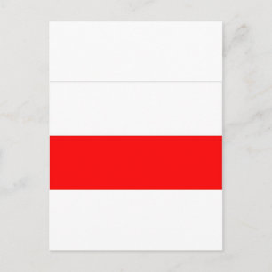 POLSKA FLAGGA VYKORT