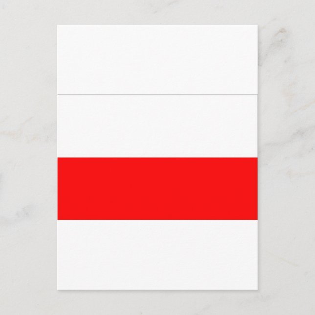 POLSKA FLAGGA VYKORT (Framsida)