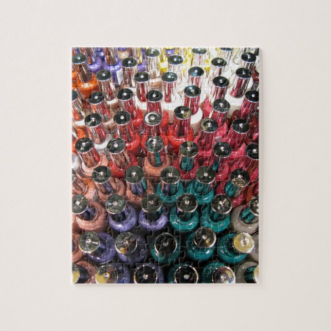 Polska flaskor för nagel pussel (Vertikal)