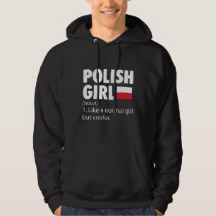Polska flickor  Polska Vackvagnade resegåvor Hoodie